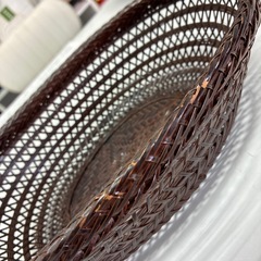 籠小物入れの画像