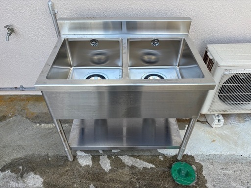 ステンレス二層シンク