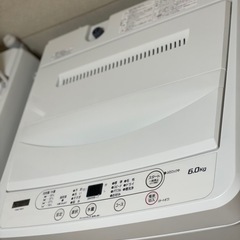 送料・設置込み可　洗濯機　6kg ヤマダ電機　2021年【分解クリーニング済み】の画像