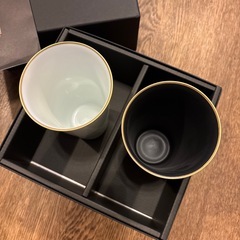 畑萬陶苑　伊万里　鍋島焼　ペアタンブラーの画像