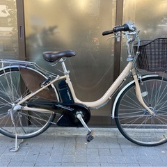 電動自転車 3519 ヤマハ PAS 26インチ アイボリーの画像