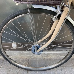 電動自転車 3519 ヤマハ PAS 26インチ アイボリーの画像
