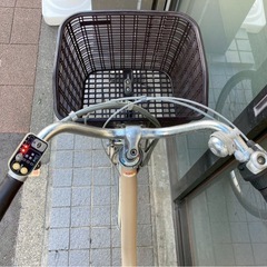 電動自転車 3519 ヤマハ PAS 26インチ アイボリーの画像