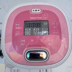 bearmax ベアーマックス 多機能デジタル炊飯器、ホワイト・ピンク の画像