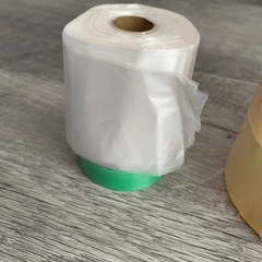 ギボシ端子とテープの画像