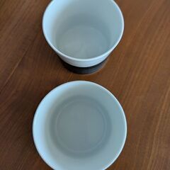 白山陶器 麻の糸 フリーカップ インディゴ 2個セットの画像
