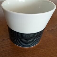 白山陶器 麻の糸 フリーカップ インディゴ 2個セットの画像