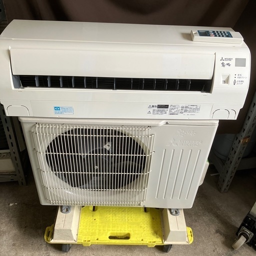 保証付、取付込、三菱2018年2.2KW6畳