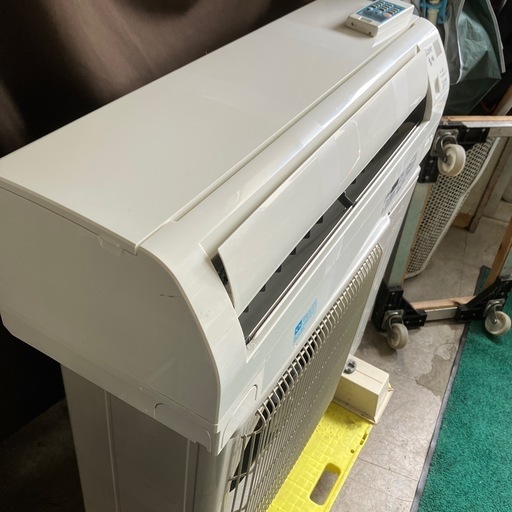 保証付、取付込、三菱2018年2.2KW6畳