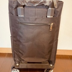 買い物カート キャリーバッグ 横押し可能 老人 4輪 保温保冷 ショッピングカート コンパクト 機内持ち込み 2WAY 軽量 贈り物 高齢の画像