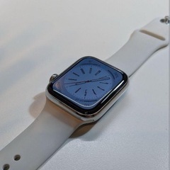 Apple Watch 5 44mm ステンレススチール セルラーモデルの画像