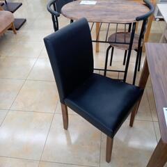 リユースのサカイ太田店★ジモティ割あり★  ダイニングセット 木目×ブラック H70×D75×W75 クリーニング済み OJ10615の画像