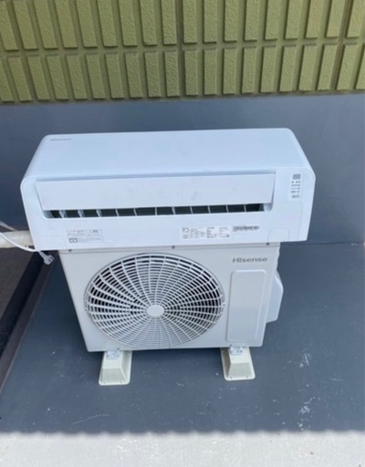 ハイセンス エアコン HA-J22H-W 6畳 2.2kW