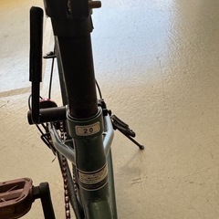 折りたたみ自転車の画像