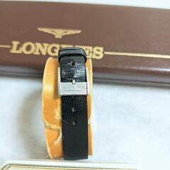 美品。LONGINES　ロンジン　手巻式　スクエア　腕時計の画像
