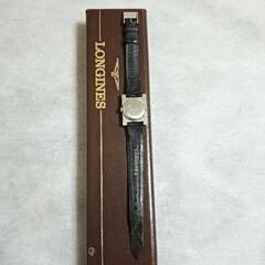 美品。LONGINES　ロンジン　手巻式　スクエア　腕時計の画像