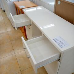 リユースのサカイ太田店★ジモティ割あり★ NITORI ミドルレンジボード ホワイト H81.5×D42×W119 クリーニング済み OJ10619の画像