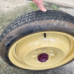 195\65r15 91Q 19週14年スタッドレスタイヤとアルミホイール4本セットの画像