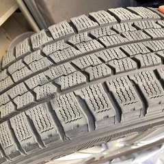 195\65r15 91Q 19週14年スタッドレスタイヤとアルミホイール4本セットの画像