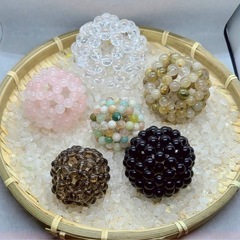 フラーレン　天然石スモーキークオーツの画像