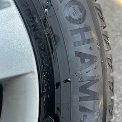 ９月タイヤの値上がりの前に！195/65r15アルミホイール付きスタッドレスの画像
