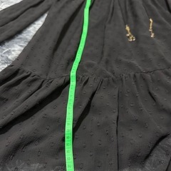 ZARA ブラックワンピースの画像