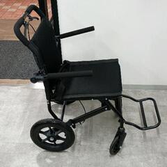 0821-043 折りたたみ式介護用椅子 黒の画像