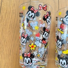 【未使用】ディズニー　ミッキー　ミニー　コップ　グラスセットの画像