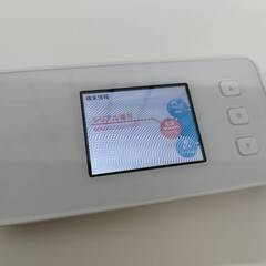 Speed Wi-Fi 5G X11/NAR01/モバイルルーター/ホワイトの画像