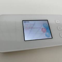 Speed Wi-Fi 5G X11/NAR01/モバイルルーター/ホワイトの画像