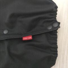 抱っこ紐用 ヒップシート用 収納カバー 黒 ブラックの画像