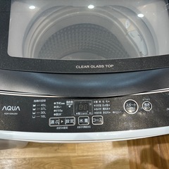 【トレファク神戸南店】AQUAの全自動洗濯機です【取りに来られる方限定】の画像