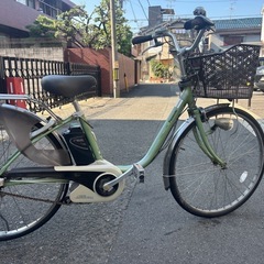 Panasonic製電動アシスト自転車の画像