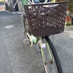 Panasonic製電動アシスト自転車の画像