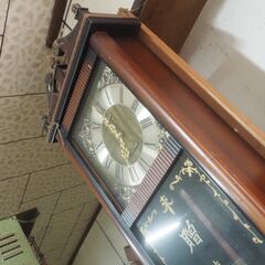 柱時計、32ｘ15ｘ106、シチズン、電池式、アンティークの画像