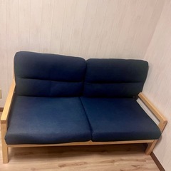 【格安です】2人掛けソファ　久我山の画像