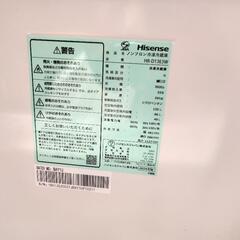 取引中【2024年製】ハイセンス　冷蔵庫　HR-D13E3Wの画像