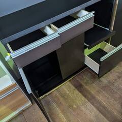 120OP食器棚　BR色　の画像