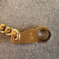 k18   喜平ネックレス 2面 10g 45cmの画像