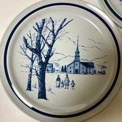 希少限定品★日本製 ノリタケ 風景画 ストーンウェア コロニアルタイムズシリーズの画像