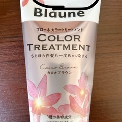 新品！未開封！　Blaune ブローネ　カラートリートメント　白髪の画像