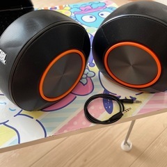 JBL Pebbles バスパワードスピーカー USB/DAC内蔵 ブラック JBLPEBBLESBLKJNの画像