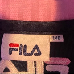 FILA 140cm　ジャージ上下セットの画像