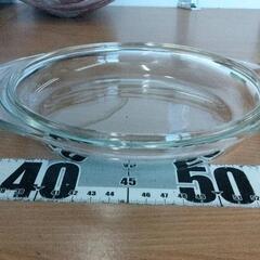 0821-098 PYREX  両手鍋、中皿、蓋の画像