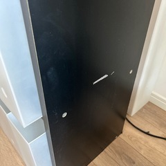 無印良品の収納付きカラーBOXの画像
