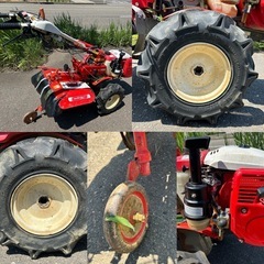 ヤンマーMK8耕運機 管理機　畝立ての画像
