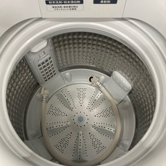 リユースマン倉敷、洗濯機、8キロ、ホワイト✖️シルバー、ハイアール、JW-UD80A、2023年製の画像