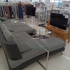 ★リユースのサカイ日立店★HJ7530 IKEA ガラステーブル ダークブラウン H45×D75×W75 クリーニング済み の画像