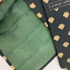 K2508-590　GIORGIO ARMANI CRAVATTE ネクタイ シルクの画像