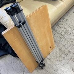 2508-591 CAPTAIN STAG システムフォールディングテーブル 収納バッグ付き 中古の画像